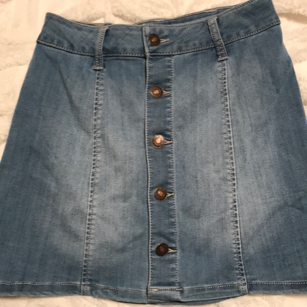 Cute, denim skirt